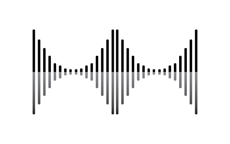 Equalizer Music Sound Logo And Symbol Vector V24