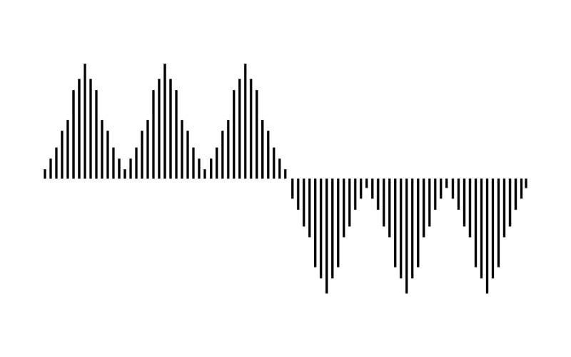 Equalizer Wave Music Sound Logo Symbol Vector V15