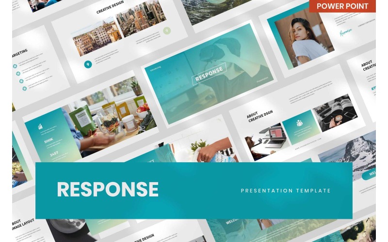 Ответные многоцелевые шаблоны презентаций PowerPoint