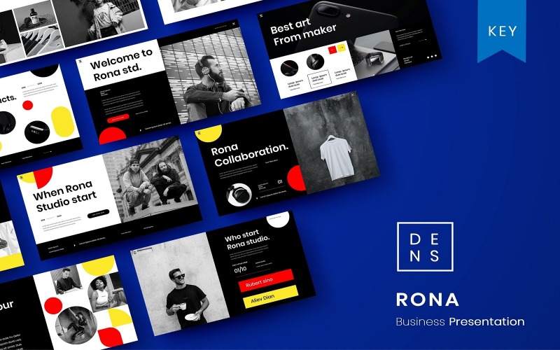 Rona – Business Keynote Template