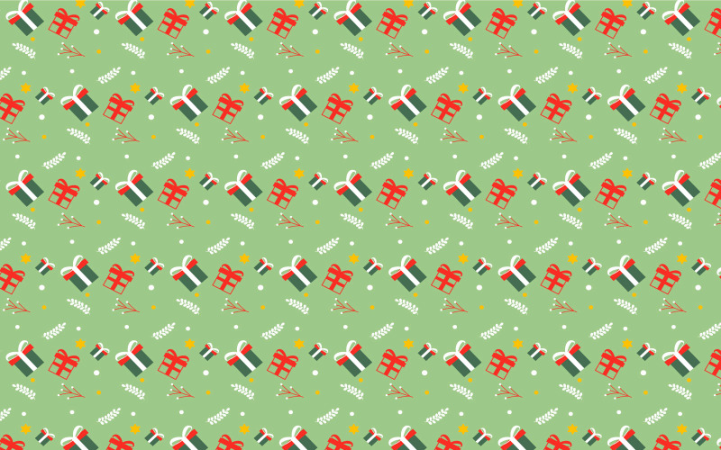 Christmas wallpaper pattern decoration