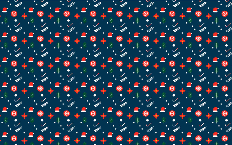 Diseño de vector de textura de patrón de Navidad
