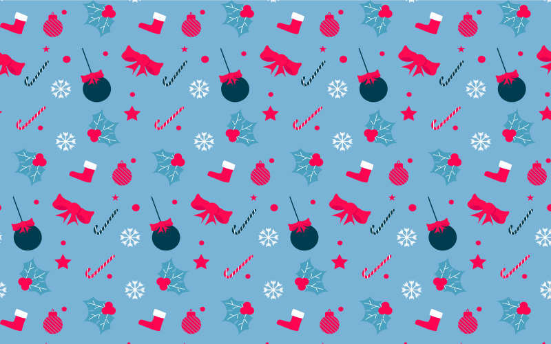 Kreativer Weihnachtsmuster-Designvektor