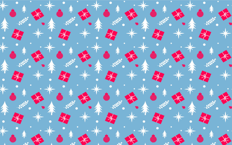 Modèle de motif de Noël répétitif