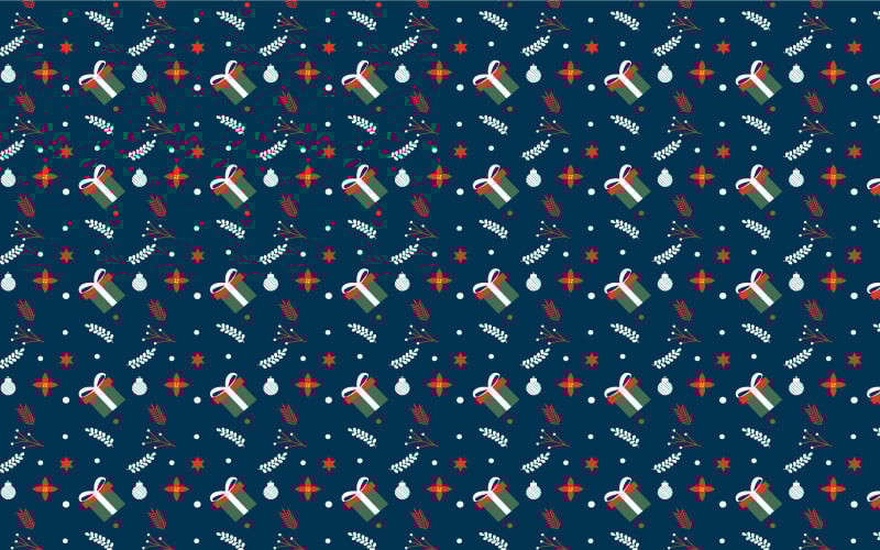 Noel Dikişsiz desen tasarlamak vektör