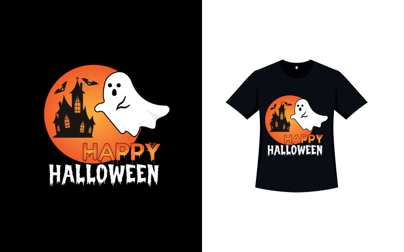 Diseño de vectores con estilo de camiseta de Halloween