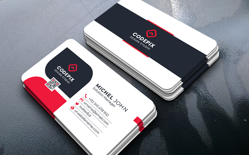 Business Card Templates Corporate Identity Template v150