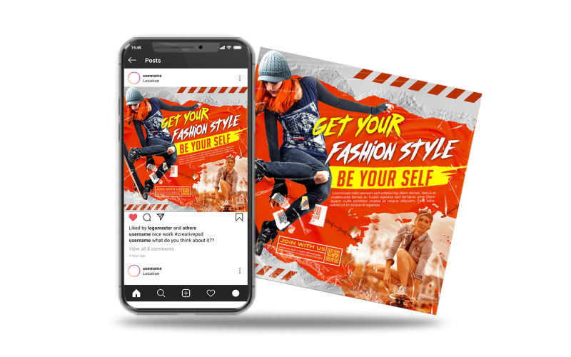 публікація в Instagram в соціальних мережах скейтборд