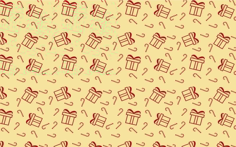 padrão de natal em fundo dourado