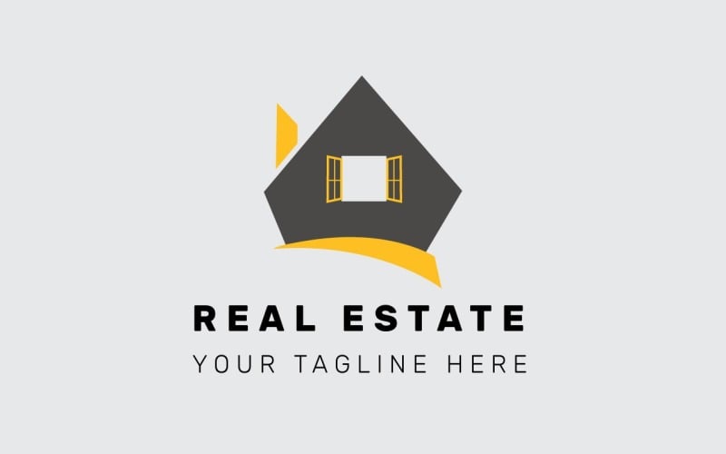 Creative  Real Estate Agency Logo Template