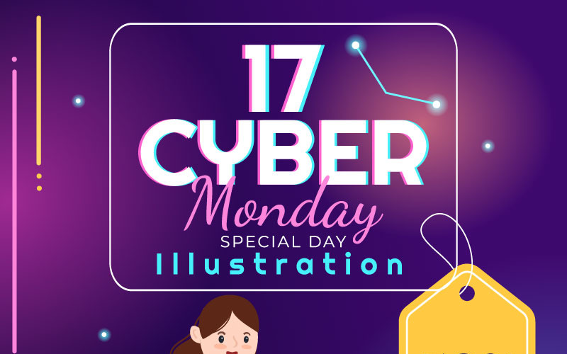 17 Cyber hétfő illusztráció