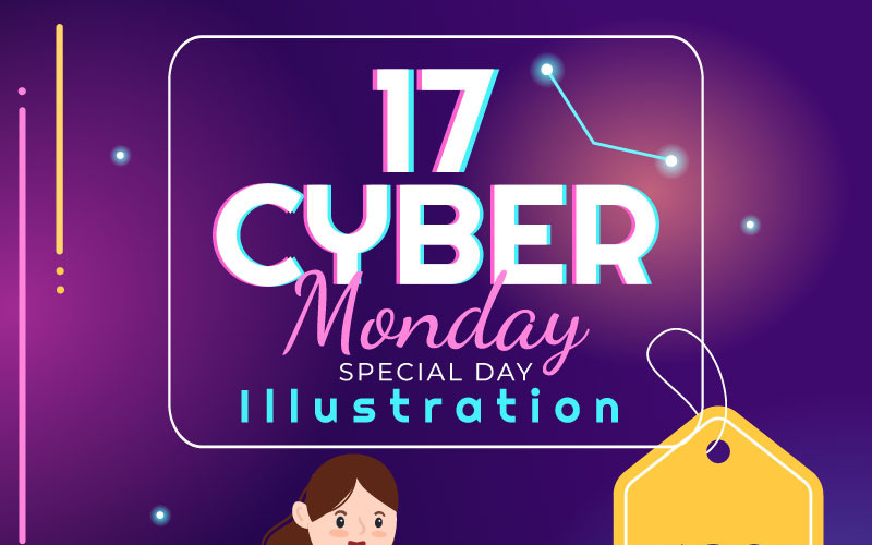 17 Cybermaandag Illustratie