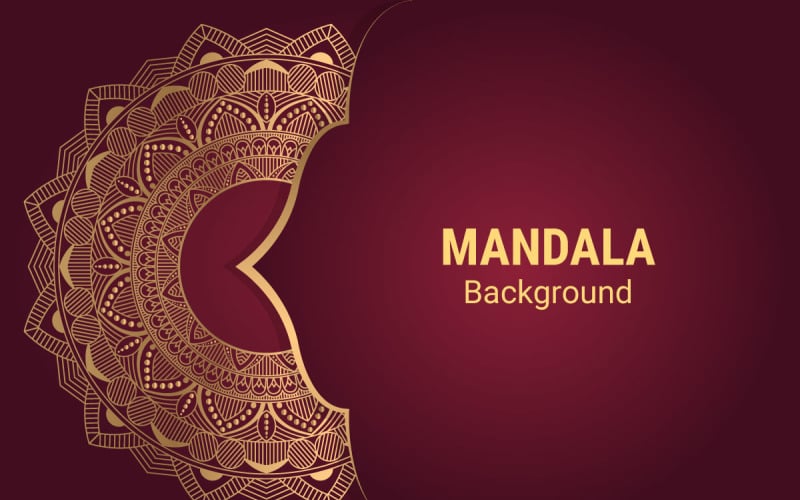 Mandala Islamic Style Motivo arabescato di lusso