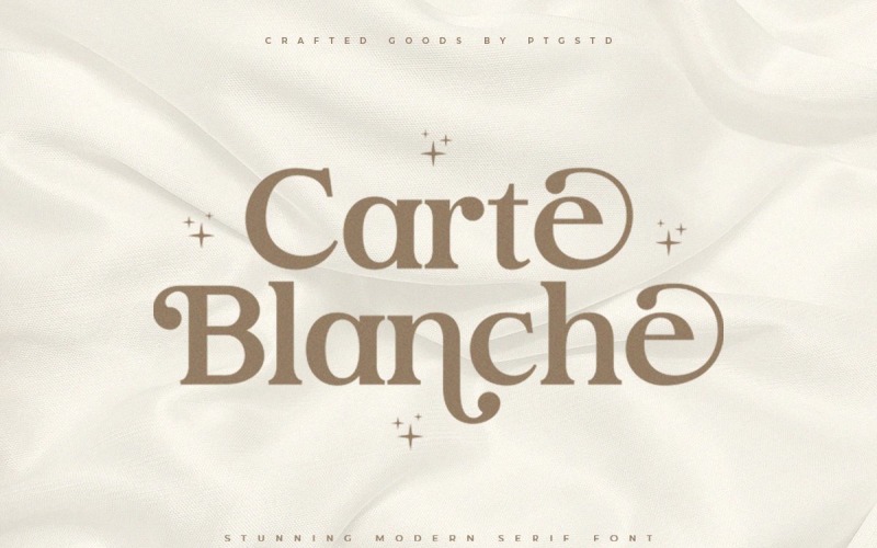 Carte Blanche Stunning Serif Font 273275 TemplateMonster