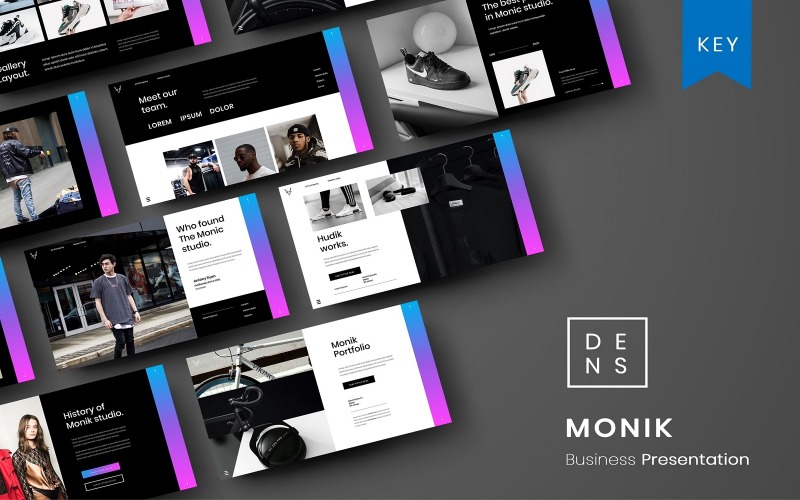 Monik - Business Google Slide Template