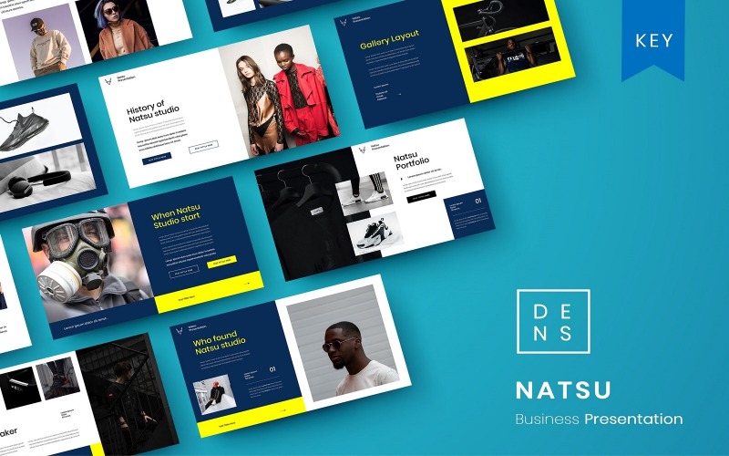 Natsu – Obchodní šablona prezentace Google