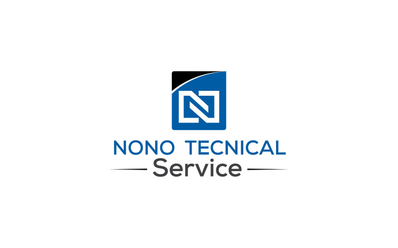 Création de Logo Nono Tecnical N Letter