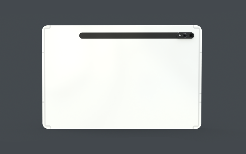 Andrómeda Tablet Pc Low-poly modelo 3D