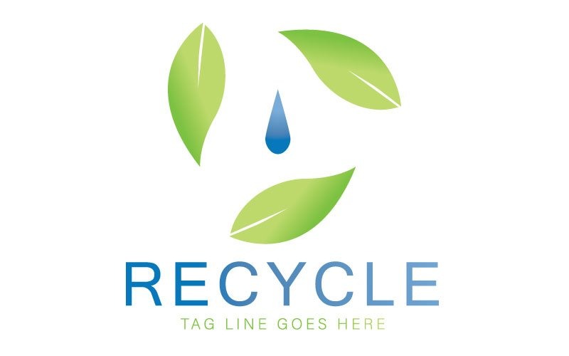 Шаблон логотипа Creative Recycle