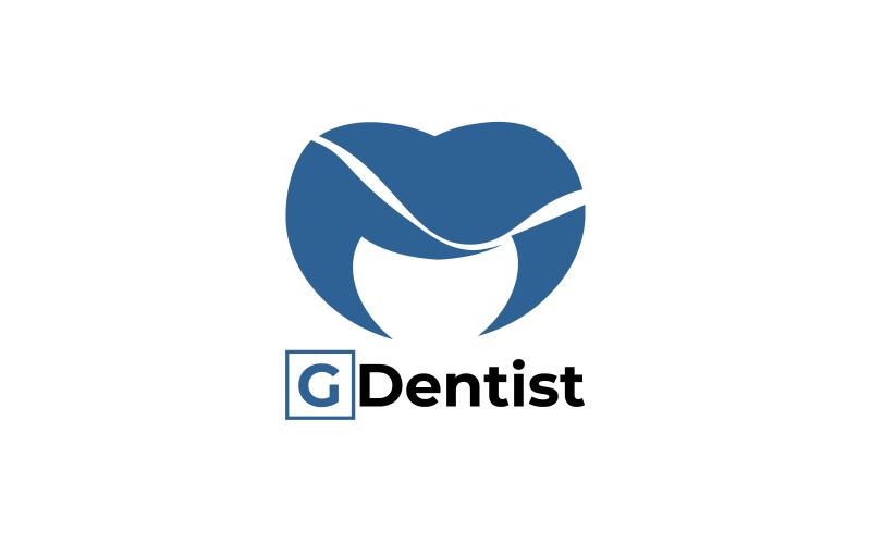 Zubař Lékařské Logo šablona