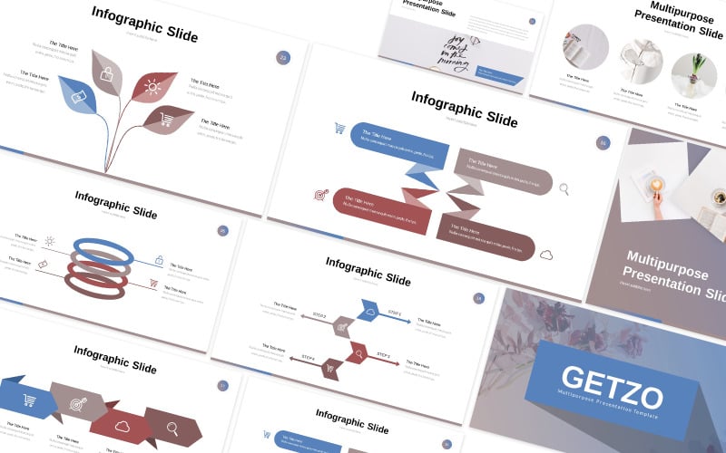 Getzo Mehrzweck-Powerpoint-Vorlage #273864 - TemplateMonster