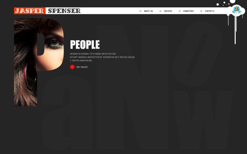 Photographer Portfolio Flash Template
