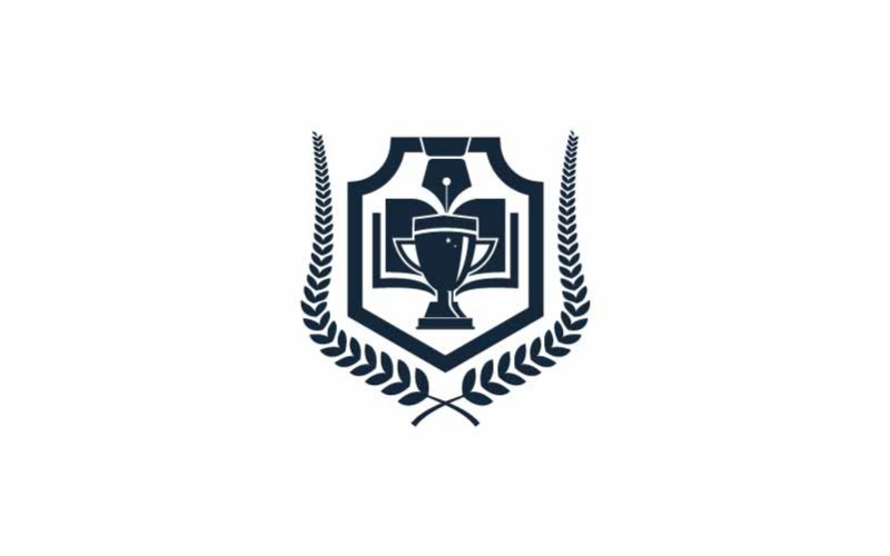 Onderwijs Logo Ontwerp | Schoollogo Potloodlogo | Afstuderen Logo ontwerp
