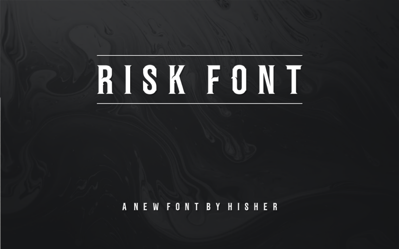Risk business fonty bezpatkové