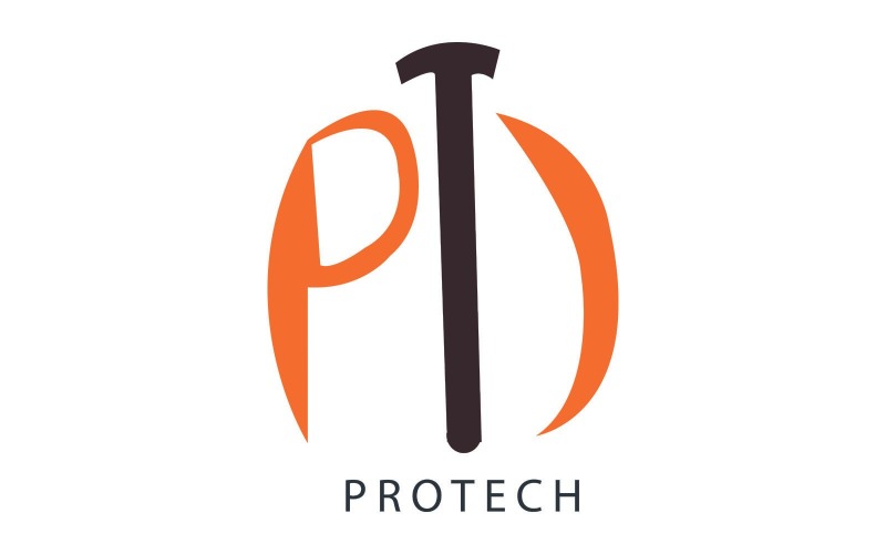 Шаблон логотипу Protech Business