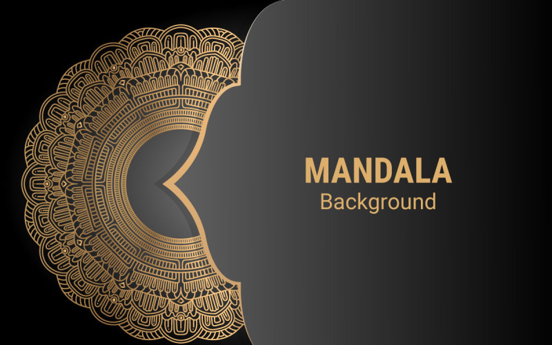 Mandala de ilustração vetorial. Árabe, flores, padrão de ornamentos.