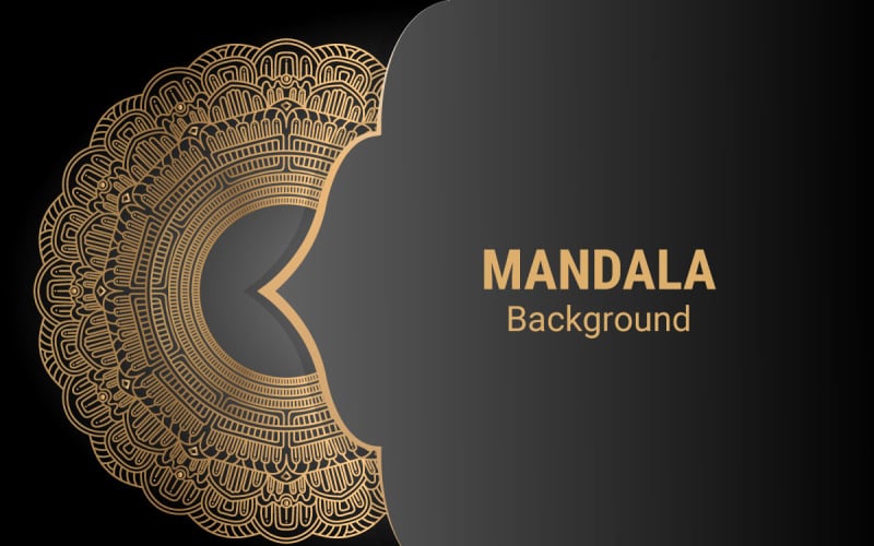 Мандала векторной иллюстрации. Арабский, цветы, узор орнаментов.