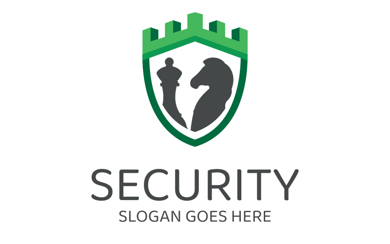 Diseño de logotipo - Plantilla de logotipo de seguridad