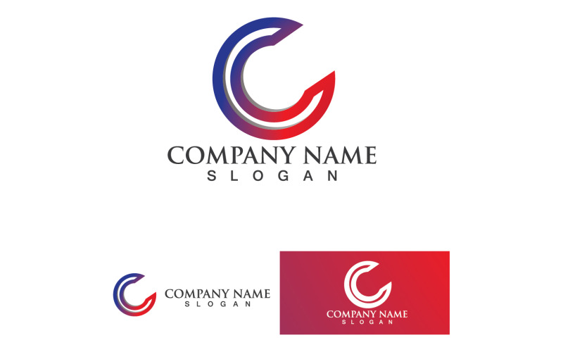 C Cercle Logo Business Vector
