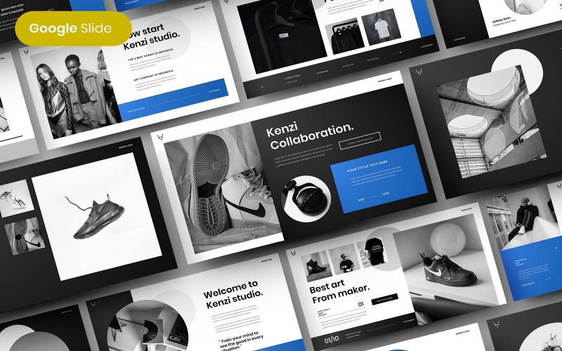 Kenzi - Plantilla de diapositiva de Google de negocios