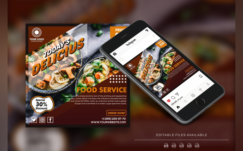 Food Flyer | Social Media