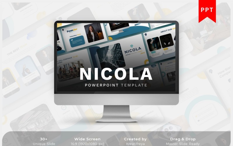 Nicola - Creative Business Шаблон PowerPoint