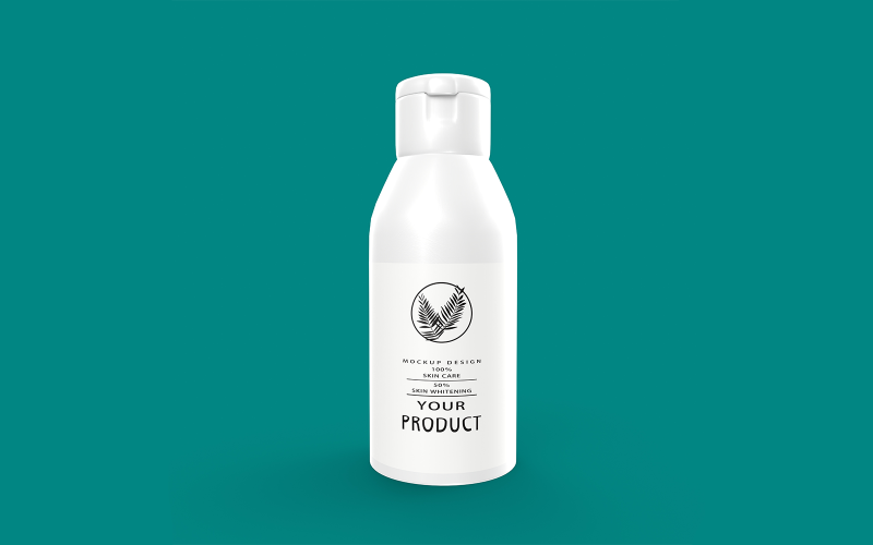 Fles Product Low-poly 3D-model