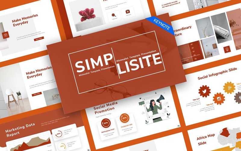 Simplisite Minimalist Keynote Template