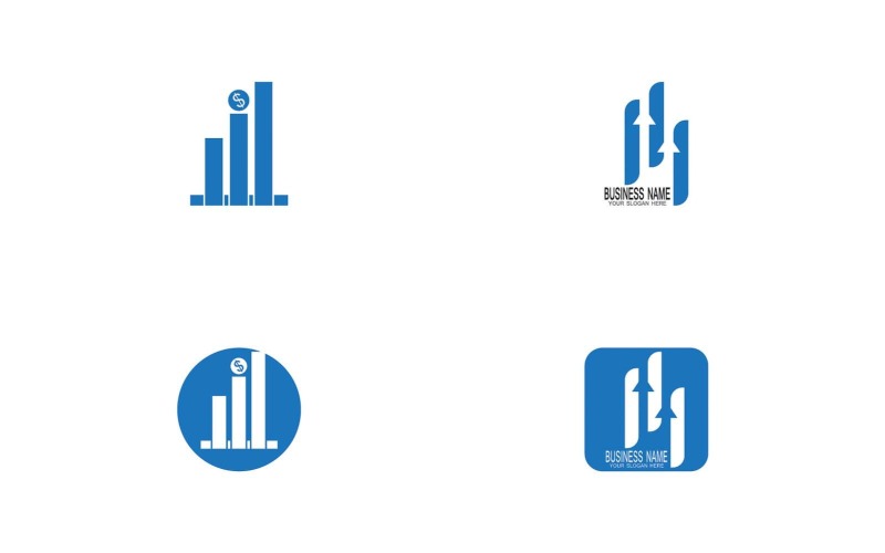 Business Investment Logo Design Template Vector 19