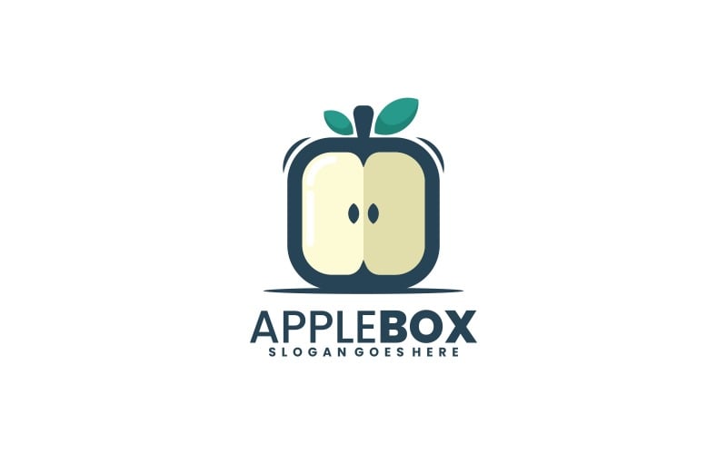 Apple Box jednoduchý styl loga