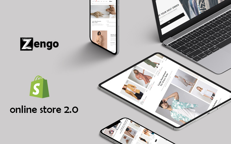 Zengo Fashion Shopify 2.0 téma
