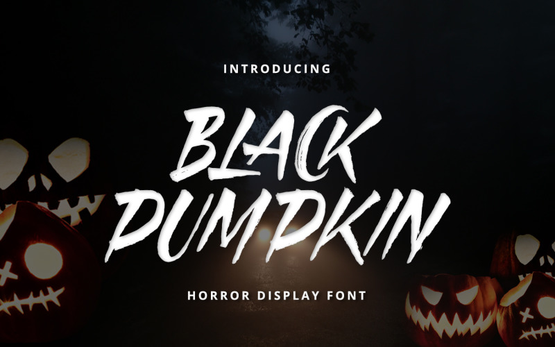 BlackLagoon Halloween Fancy Font #271640 - TemplateMonster