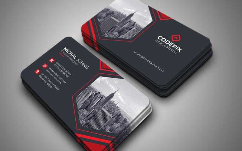 Business Card Templates Corporate Identity Template v115