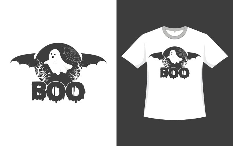 Halloween Snygg klassisk T-shirtdesign