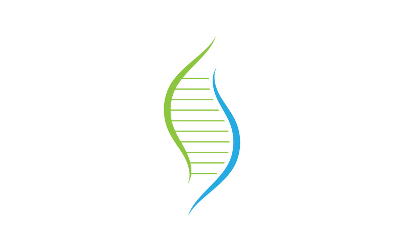 Science DNA template. Vector illustration. V3