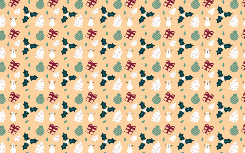 Xmas abstract pattern vector design
