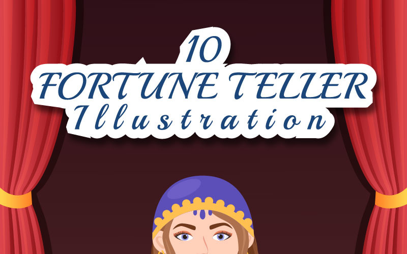 10 Fortune Teller Platt Illustration