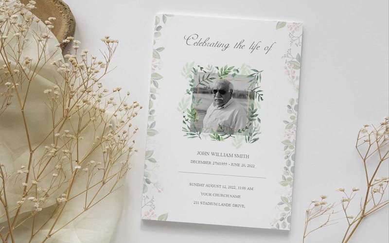 Funeral Arrangement A4 Template #277639 TemplateMonster Funeral Arrangement A4 Template #277639 TemplateMonster