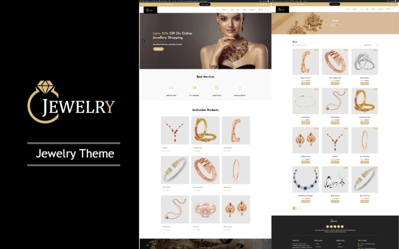 Juwelier WooCommerce WordPress Thema