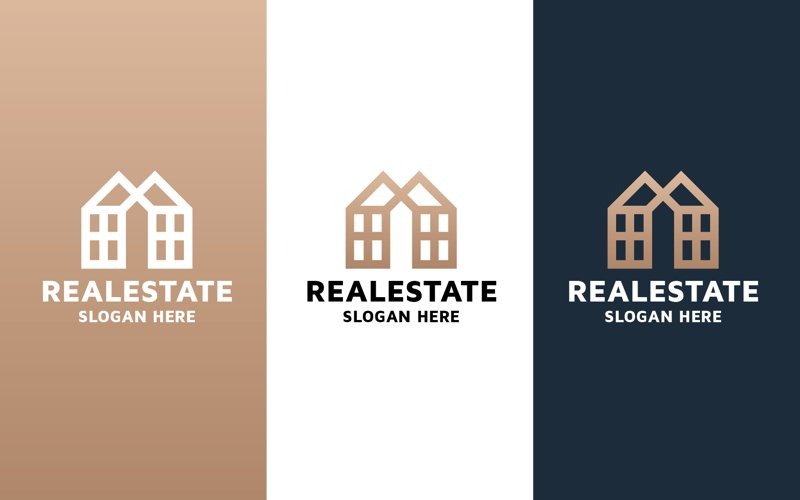 Logo van luxe onroerend goed